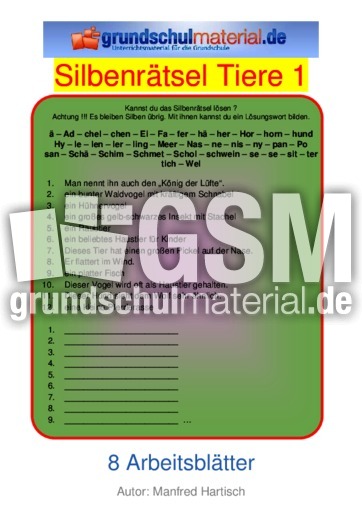 Silbenrätsel Tiere 1.pdf